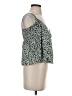 Shein Green Sleeveless Blouse Size 4 - photo 4