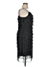 Talbots 100% Silk Polka Dots Black Cocktail Dress Size 14 - photo 4