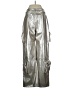 Murci Metallic Silver Cargo Pants Size 4 - photo 2