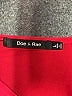 Doe & Rae 100% Polyester Color Block Red Casual Dress Size L - photo 7