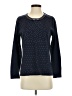 Cathy Daniels 100% Acrylic Polka Dots Blue Pullover Sweater Size S - photo 1