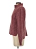 Leith Tweed Burgundy Turtleneck Sweater Size S - photo 5