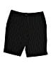 IZOD Stripes Black Shorts Size 8 - photo 1