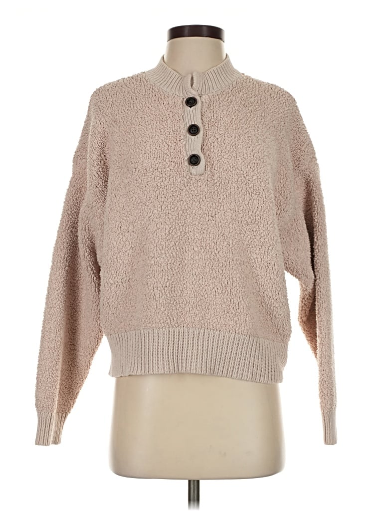 Pre-owned La Hearts Pullover Sweater In Tan