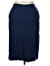 Carlisle Solid Blue Wool Skirt Size 14 - photo 2