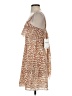 Theory 100% Polyester Animal Print Tan Casual Dress Size 0 - photo 5