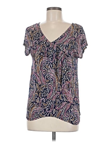 Lucky Brand Short Sleeve Blouse (view 1)