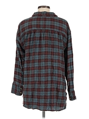 Free People Long Sleeve Button-Down Shirt (view 2)