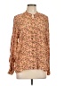 Free People Floral Pink Long Sleeve Blouse Size S - photo 1