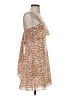 Theory 100% Polyester Animal Print Tan Casual Dress Size 0 - photo 4