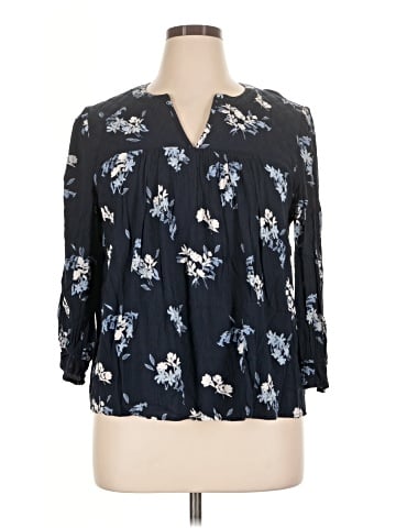 Style&Co 3/4 Sleeve Blouse (view 1)