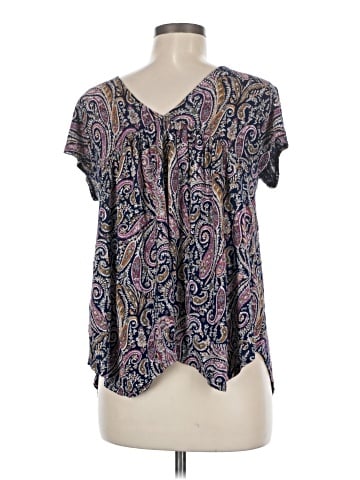 Lucky Brand Short Sleeve Blouse (view 2)