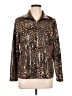 misook Animal Print Gold Jacket Size L - photo 1