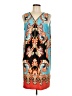 JBS Paisley Blue Cocktail Dress Size L - photo 1