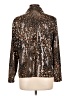 misook Animal Print Gold Jacket Size L - photo 2