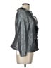 Armani Collezioni Metallic Gray Blazer Size EU (IT) 48 / US 12 - photo 4