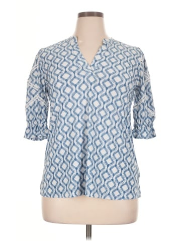 Amana 3/4 Sleeve Blouse (view 1)