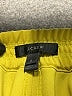 J.Crew 100% Polyester Solid Yellow Shorts Size 2 - photo 3