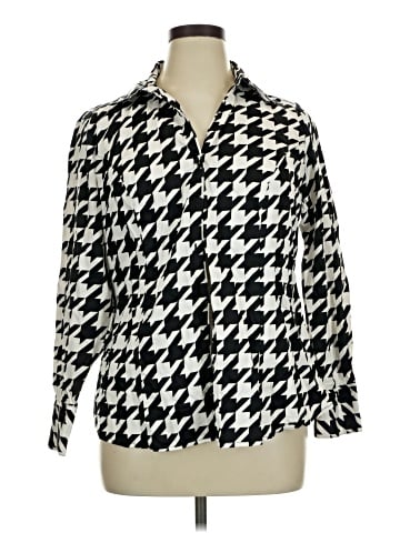 Lane Bryant Long Sleeve Blouse (view 1)