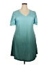 Unbranded Teal Casual Dress Size XXL (estimated) - photo 1