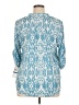 Ruby Rd. Blue 3/4 Sleeve Button-Down Shirt Size XL - photo 2