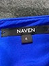 Naven Solid Blue Cocktail Dress Size 4 - photo 7