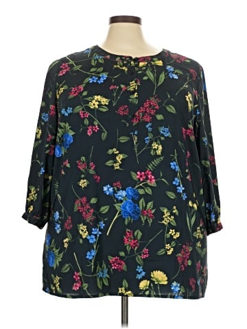 Coldwater Creek 3/4 Sleeve Blouse (view 1)