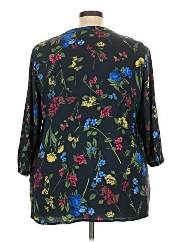 Coldwater Creek 3/4 Sleeve Blouse (view 2)