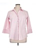 Foxcroft 100% Cotton Pink 3/4 Sleeve Button-Down Shirt Size 14 - photo 1