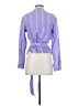 Samsoe Samsoe Purple Long Sleeve Blouse Size M - photo 2