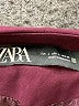 Zara Burgundy Coat Size L - photo 6