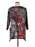 Assorted Brands Gray 3/4 Sleeve Top Size 1X - photo 2