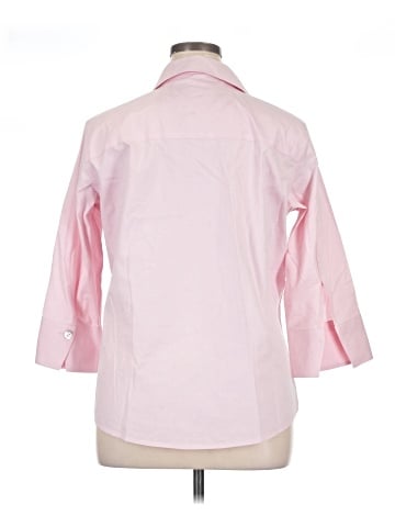 Foxcroft 3/4 Sleeve Button-Down Shirt (view 2)