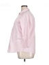 Foxcroft 100% Cotton Pink 3/4 Sleeve Button-Down Shirt Size 14 - photo 5