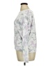 Time and Tru 100% Cotton Floral White Sweatshirt Size XL - photo 5