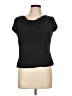 Kate Hill 100% Silk Black Blouse Size L - photo 1