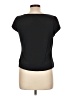 Kate Hill 100% Silk Black Blouse Size L - photo 2
