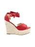 Allegra K Red Wedges Size 8 1/2 - photo 1