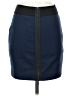 BCBGMAXAZRIA Solid Blue Casual Skirt Size XS - photo 2