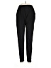 Unbranded 100% Polyester Solid Black Casual Pants Size L - photo 1