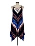 Maurices Paisley Blue Casual Dress Size M - photo 2