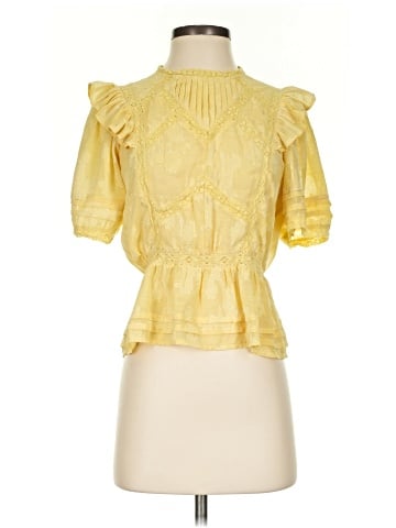 Greylin Short Sleeve Blouse (view 1)