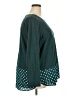 Evri Teal Long Sleeve Top Size 2X - photo 4
