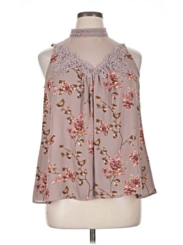 Xhilaration Sleeveless Blouse (view 1)
