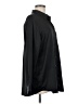 Gap 100% Polyester Solid Black Long Sleeve Blouse Size M - photo 4