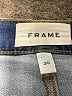 FRAME Solid Blue Jeans Size 30 waist - photo 7