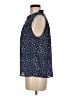 J.Crew 100% Polyester Blue Sleeveless Blouse Size M - photo 5