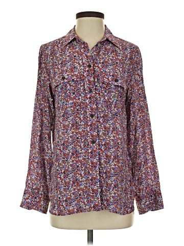 J.Crew Long Sleeve Silk Top (view 1)