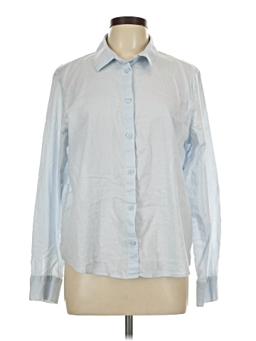 Divided by H&M Long Sleeve Button-Down Shirt (view 1)