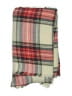 Ann Taylor Plaid Red Orange Scarf One size - photo 2